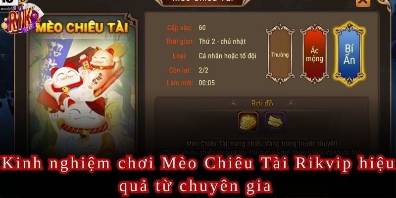 Các bước chơi game hiệu quả từ chuyên gia Rikvip